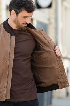 Blouson Homme Chevignon Dallas Caramel