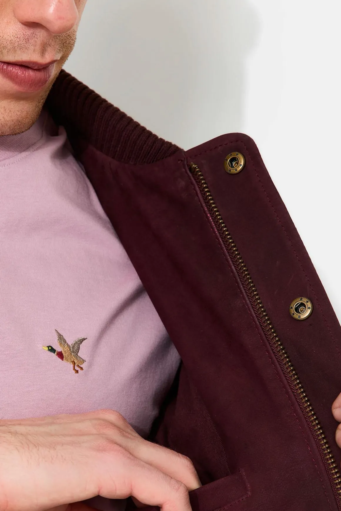 Blouson Homme Chevignon Dusty Bordeaux
