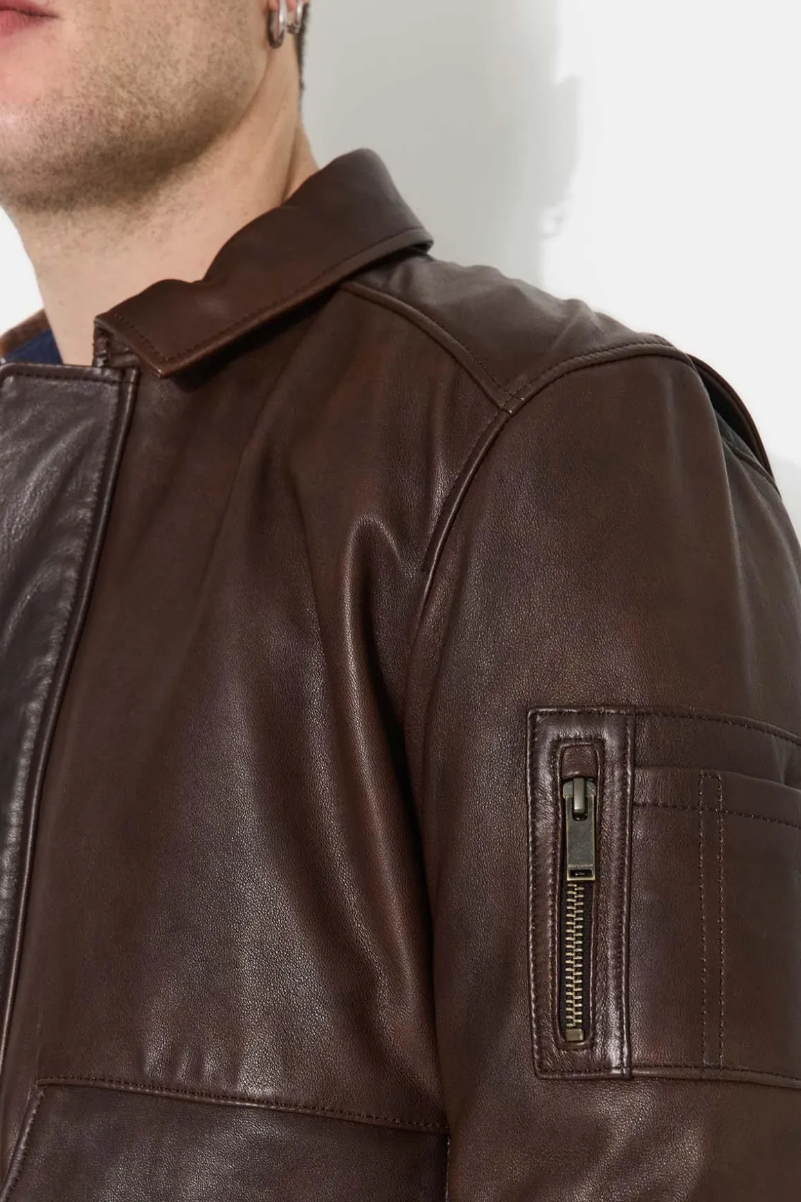 Blouson Homme Chevignon Dwight Marron Fonce