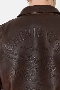 Blouson Homme Chevignon Dwight Marron Fonce