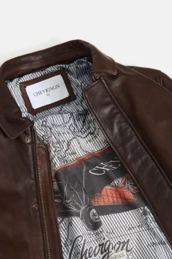 Blouson Homme Chevignon Dwight Marron Fonce