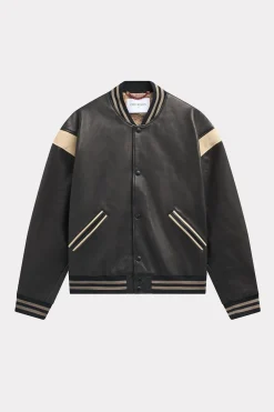 Blouson Homme Chevignon Teddy Varsity Black/White