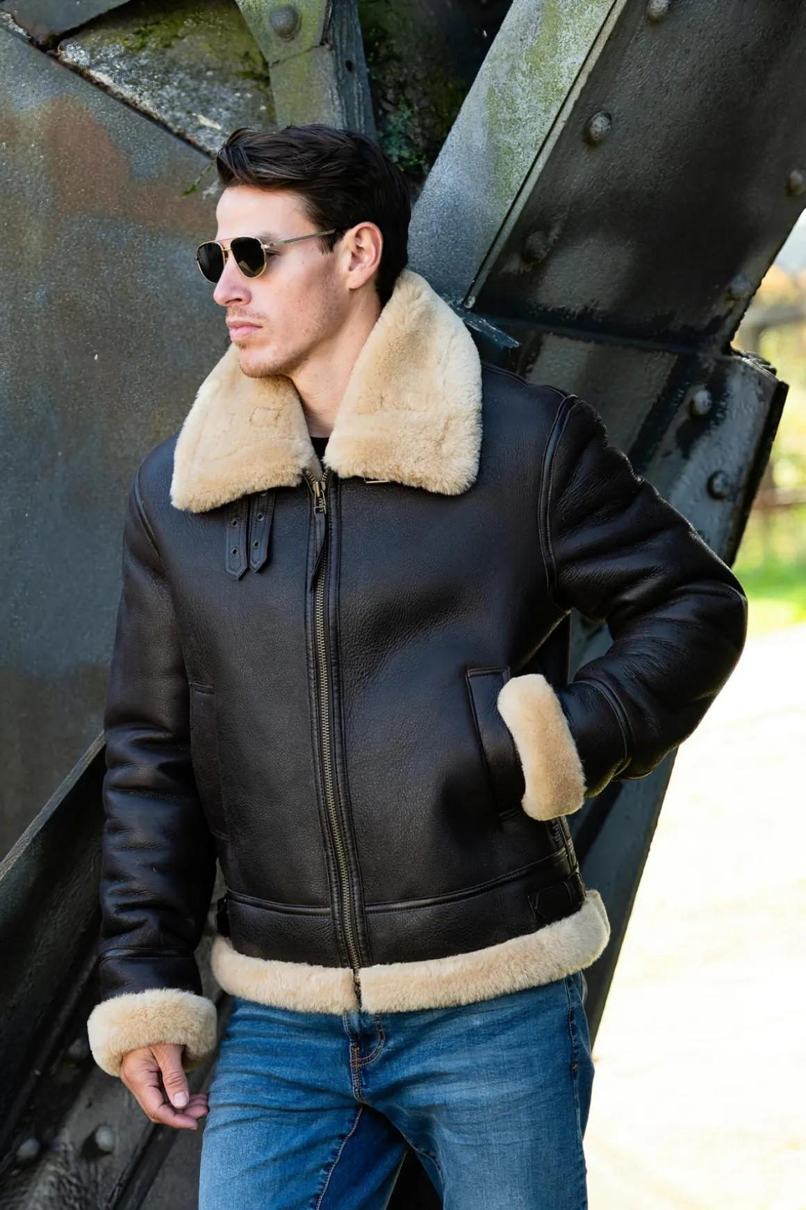Blouson Homme Cityzen Berlin Brown Beige