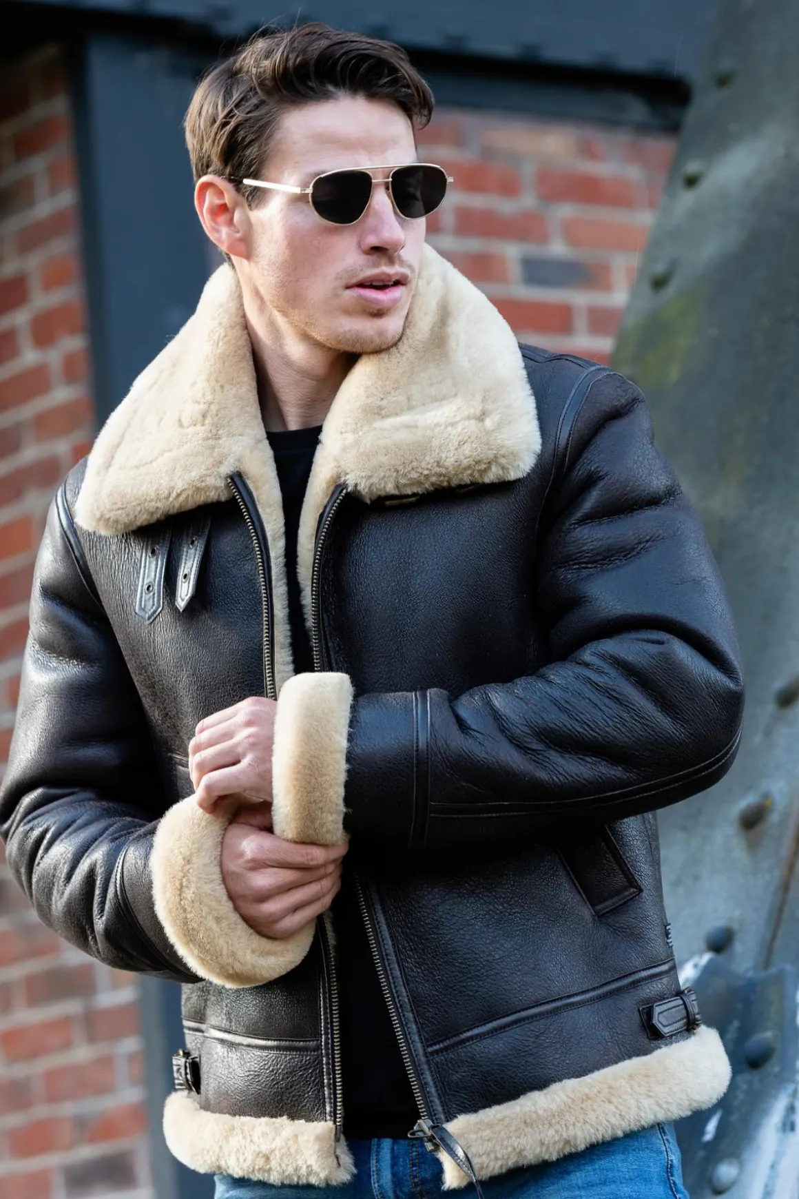 Blouson Homme Cityzen Berlin Brown Beige