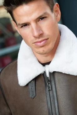 Blouson Homme Cityzen Bombardier Old Brown