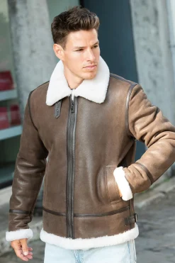 Blouson Homme Cityzen Bombardier Old Brown