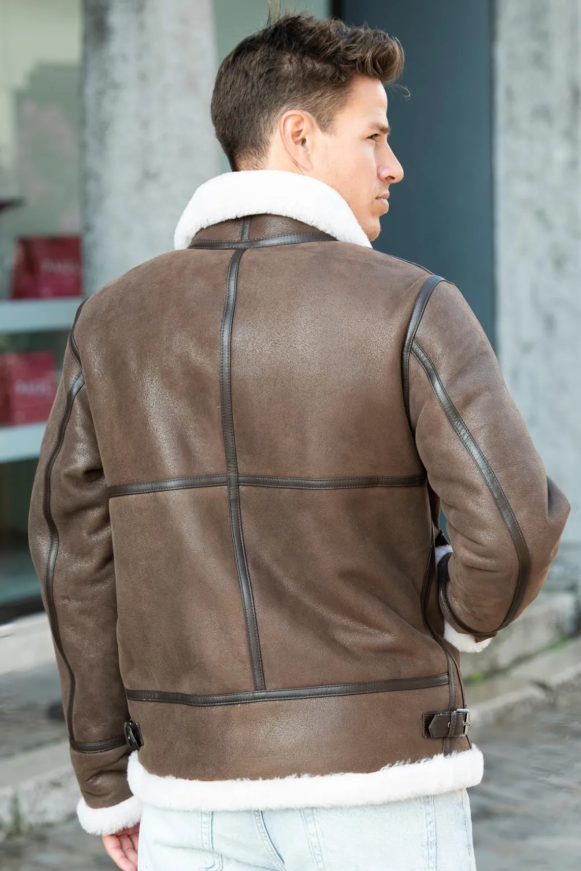 Blouson Homme Cityzen Bombardier Old Brown