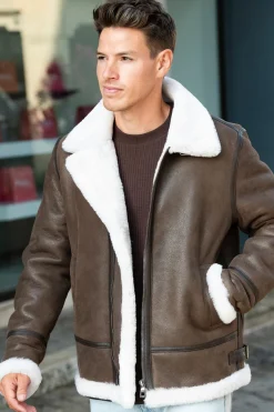 Blouson Homme Cityzen Bombardier Old Brown