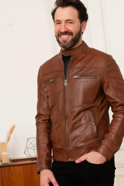 Blouson Homme Cityzen Jackson Cognac