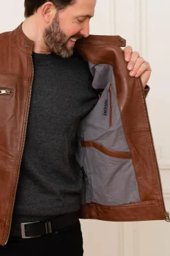 Blouson Homme Cityzen Jackson Cognac