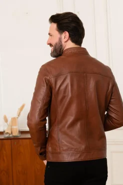 Blouson Homme Cityzen Jackson Cognac
