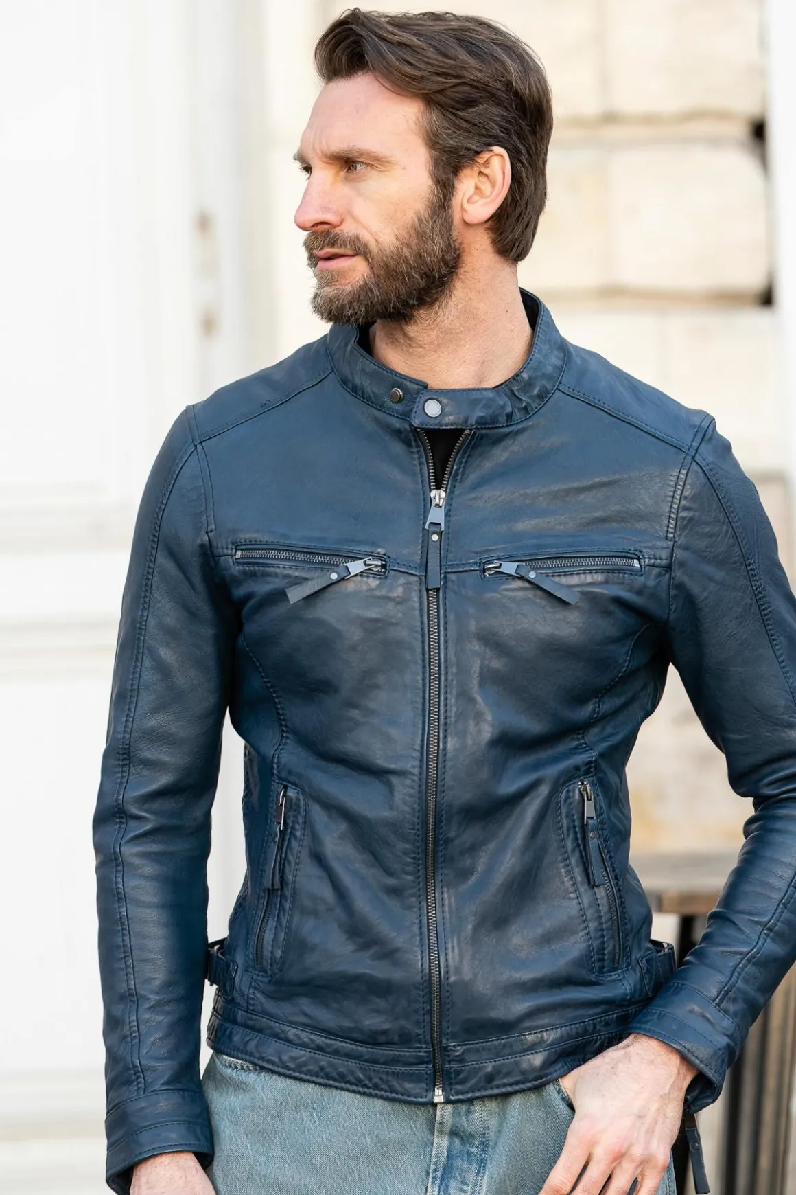Blouson Homme Cityzen Kansas Blue