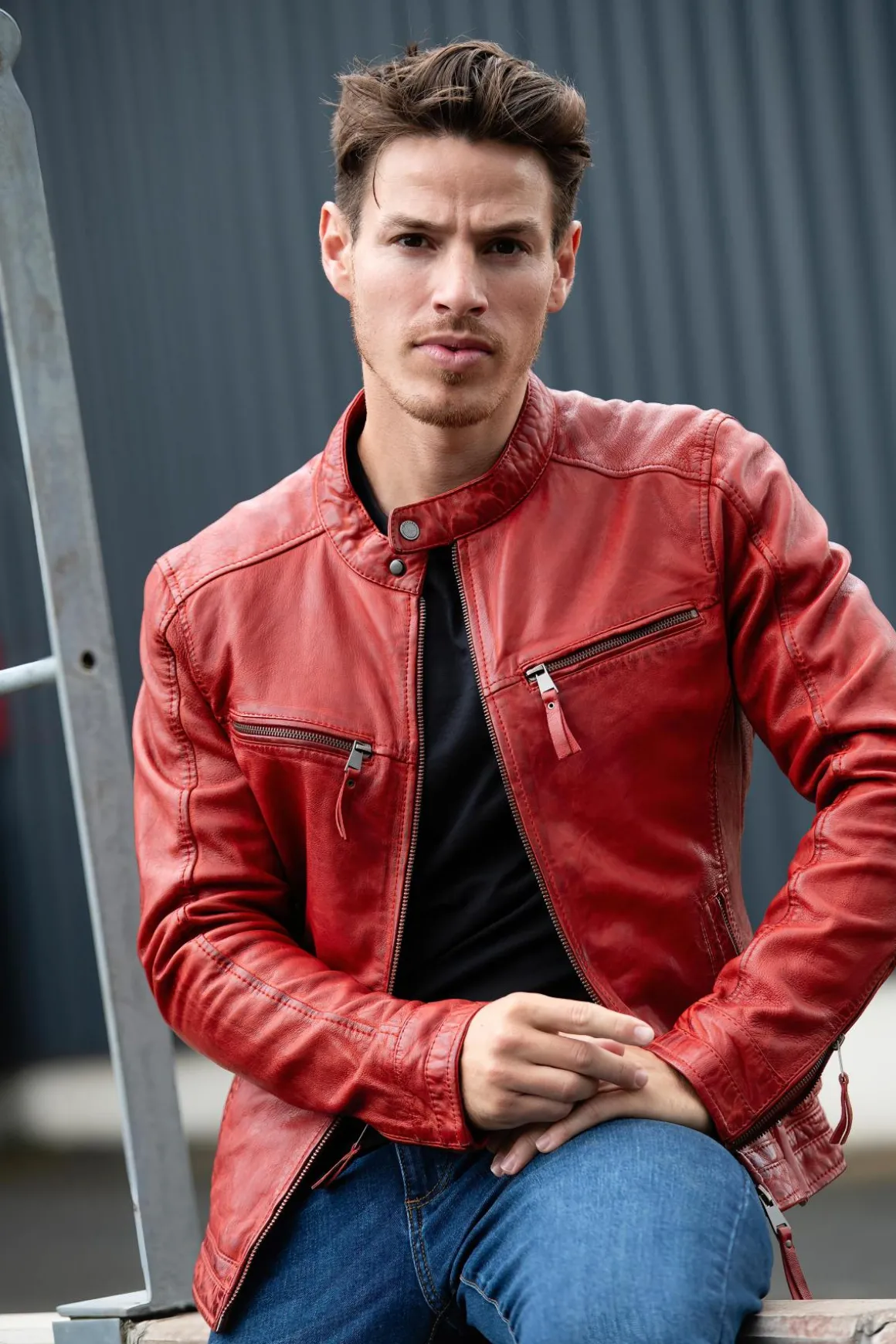 Blouson Homme Cityzen Kansas Red