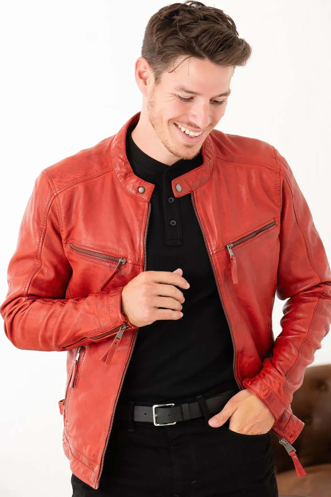 Blouson Homme Cityzen Kansas Red