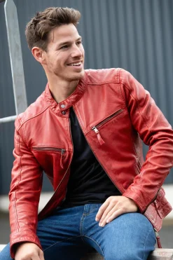 Blouson Homme Cityzen Kansas Red