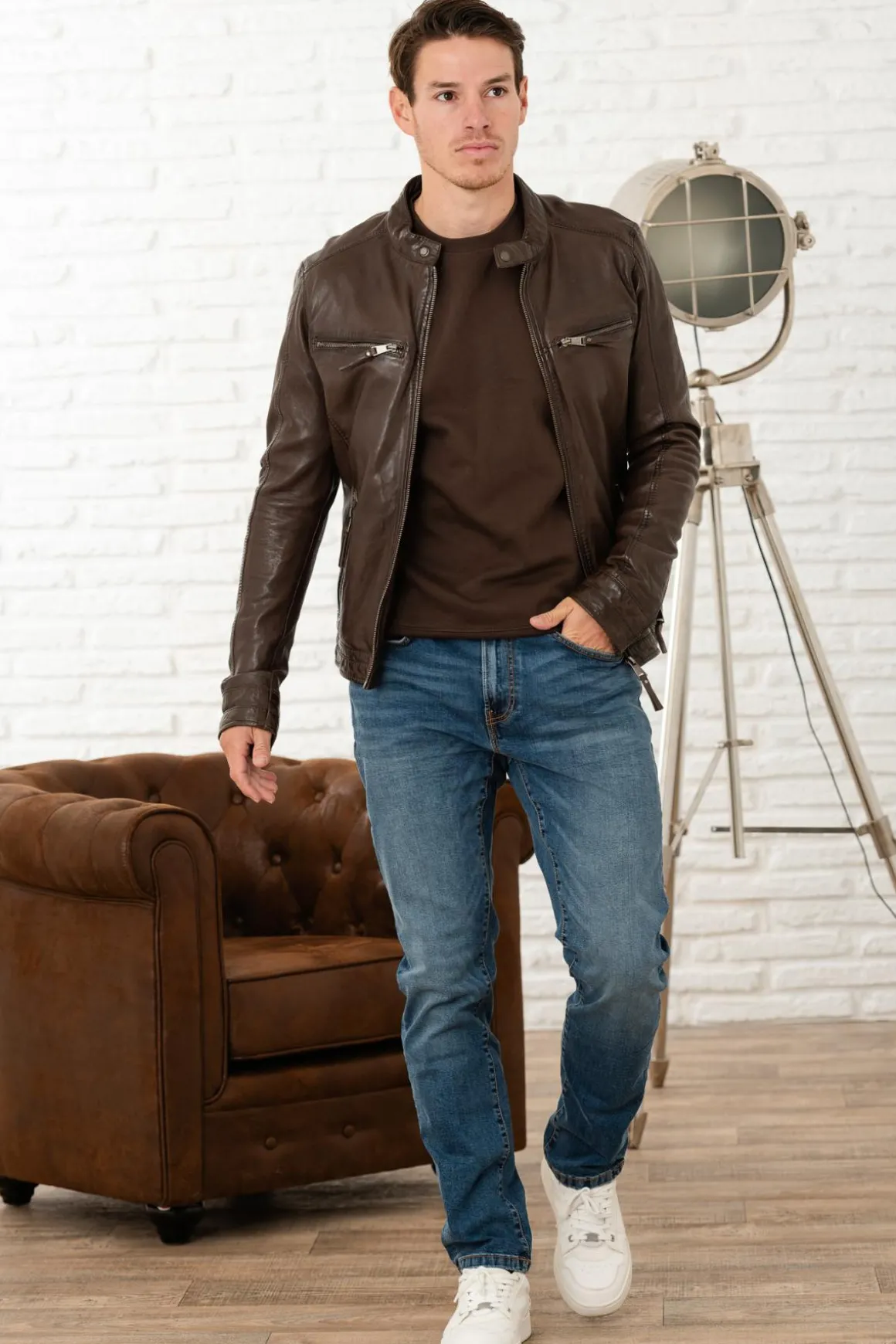 Blouson Homme Cityzen Kansas Brown