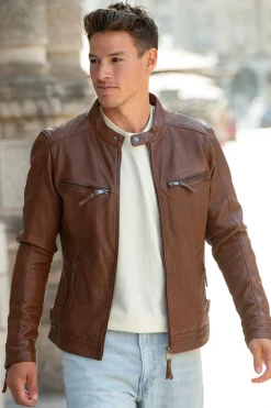 Blouson Homme Cityzen Kansas New Cognac