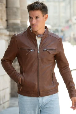 Blouson Homme Cityzen Kansas New Cognac