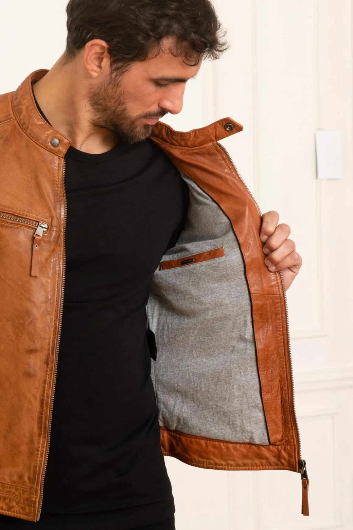 Blouson Homme Cityzen Kansas Cognac