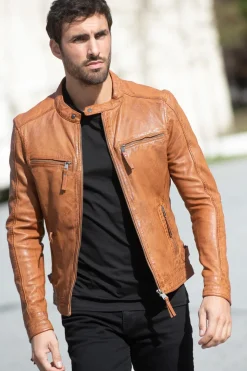 Blouson Homme Cityzen Kansas Cognac