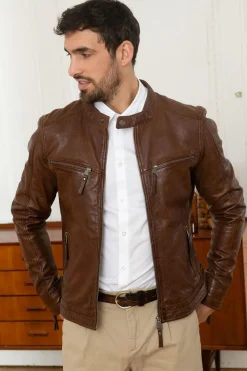 Blouson Homme Cityzen Kansas Mid Brown