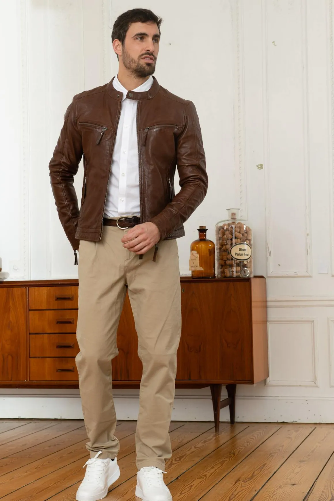 Blouson Homme Cityzen Kansas Mid Brown