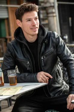 Blouson Homme Cityzen Kansas Hood Black