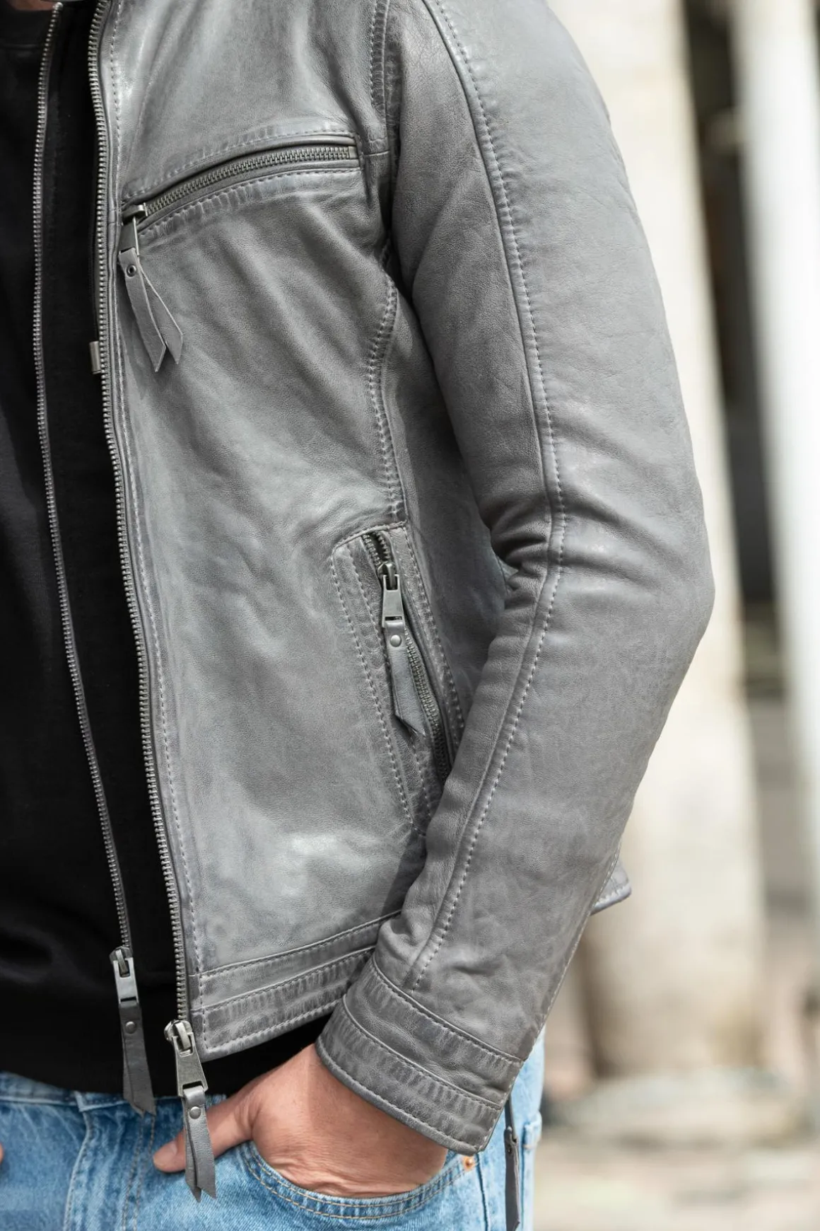 Blouson Homme Cityzen Kansas Hood Grey