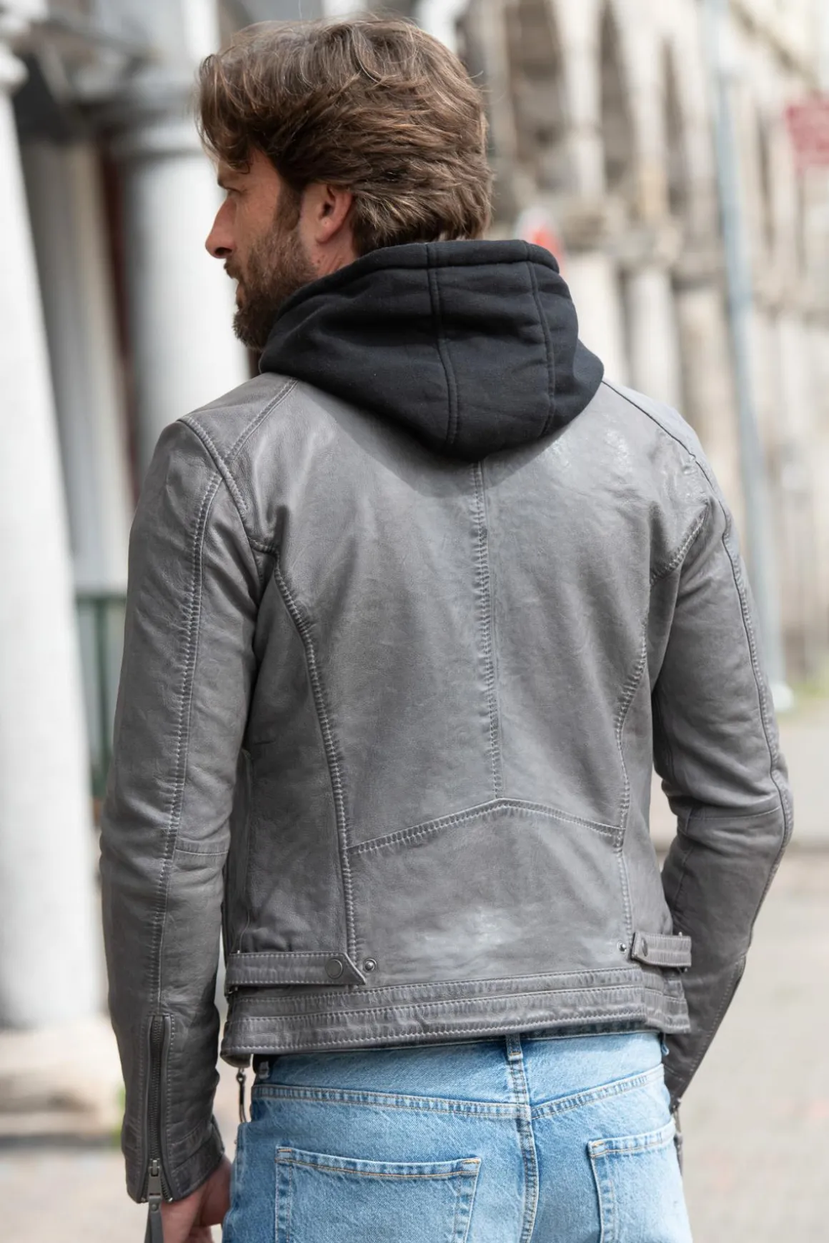 Blouson Homme Cityzen Kansas Hood Grey
