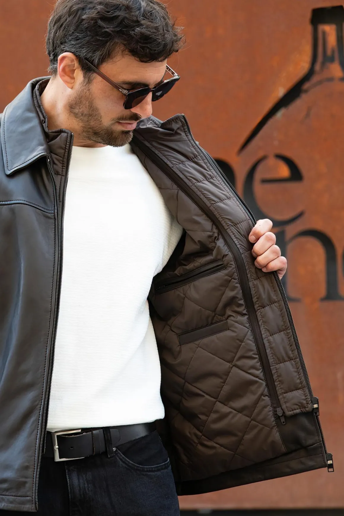 Blouson Homme Cityzen Odense Brown