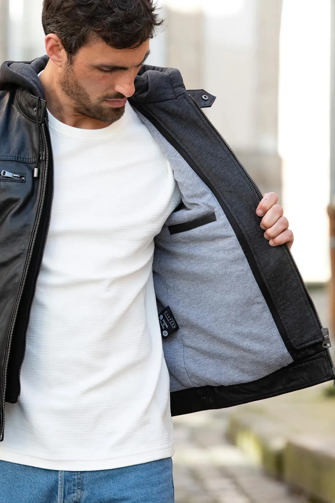 Blouson Homme Cityzen Philadelphia 3 Black