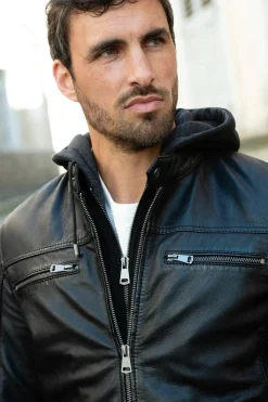 Blouson Homme Cityzen Philadelphia 3 Black