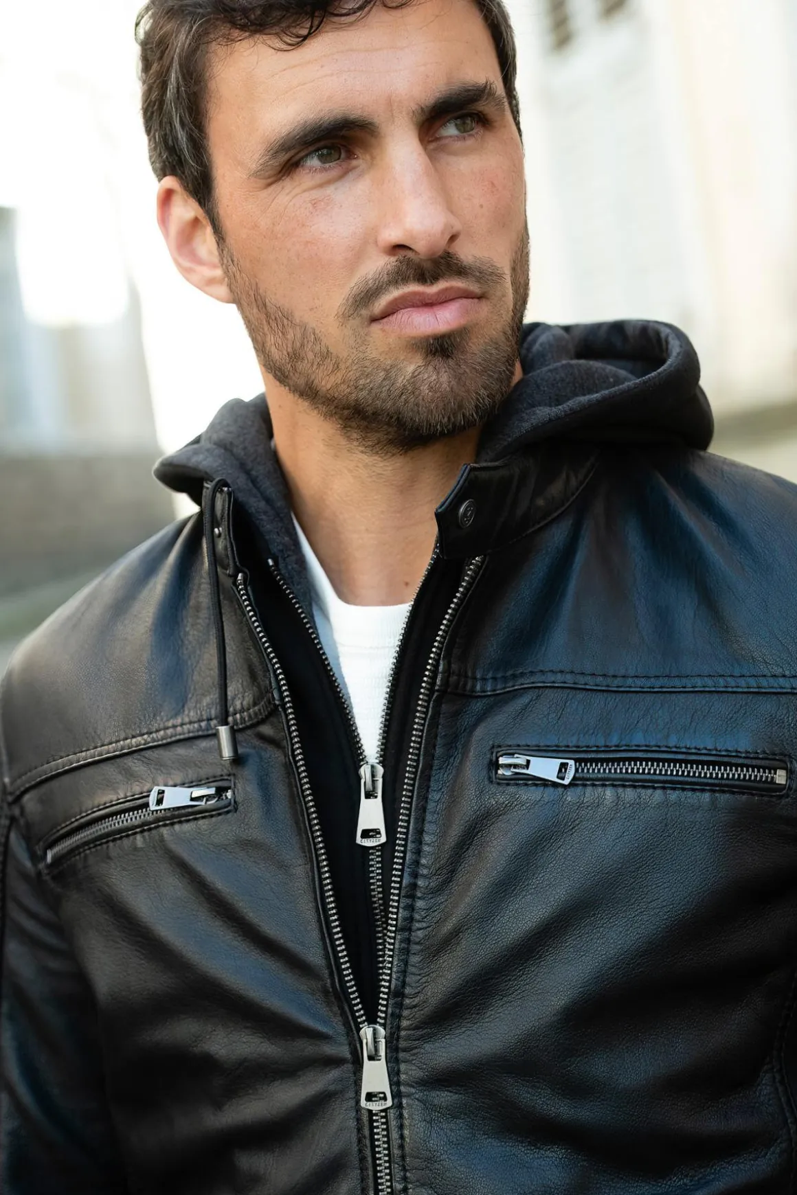 Blouson Homme Cityzen Philadelphia 3 Black