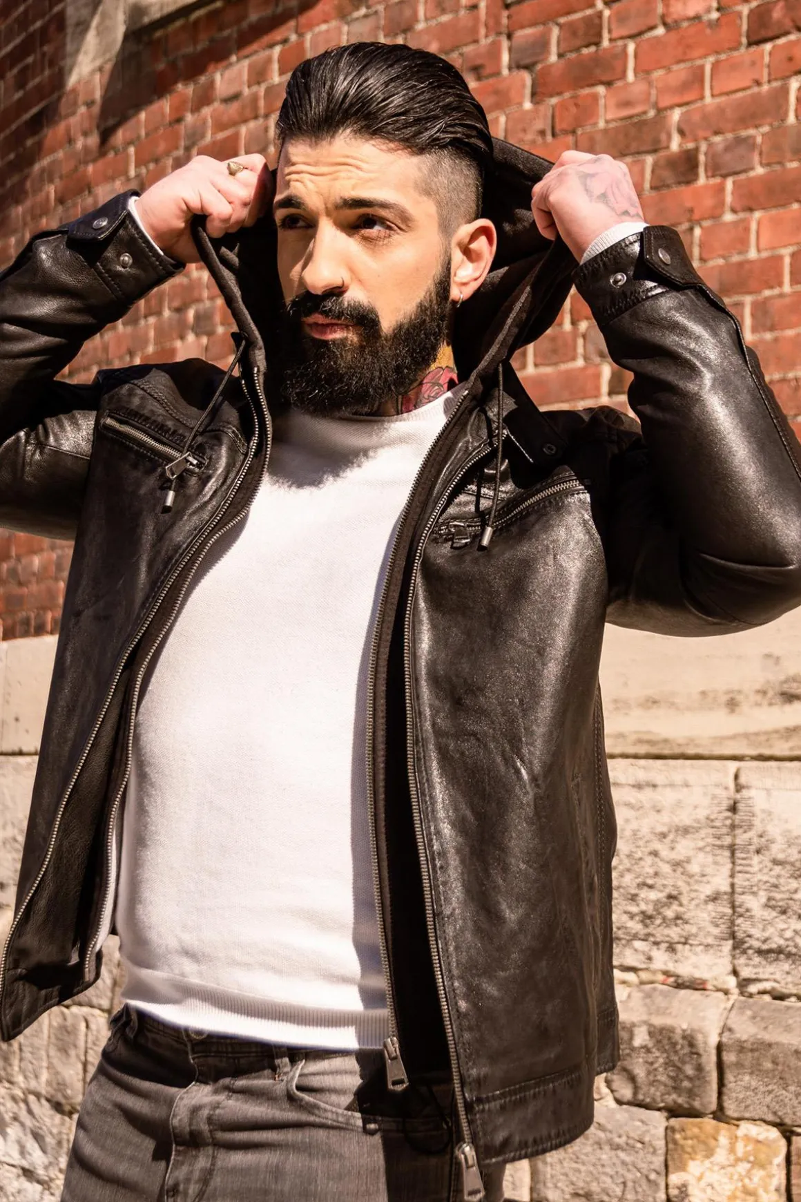 Blouson Homme Cityzen Philadelphia 3 Black