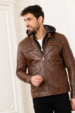 Blouson Homme Cityzen Philadelphia 3 Brown