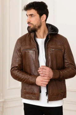 Blouson Homme Cityzen Philadelphia 3 Brown