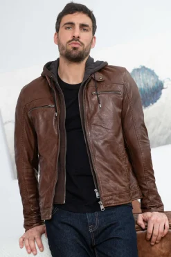 Blouson Homme Cityzen Philadelphia 3 Brown