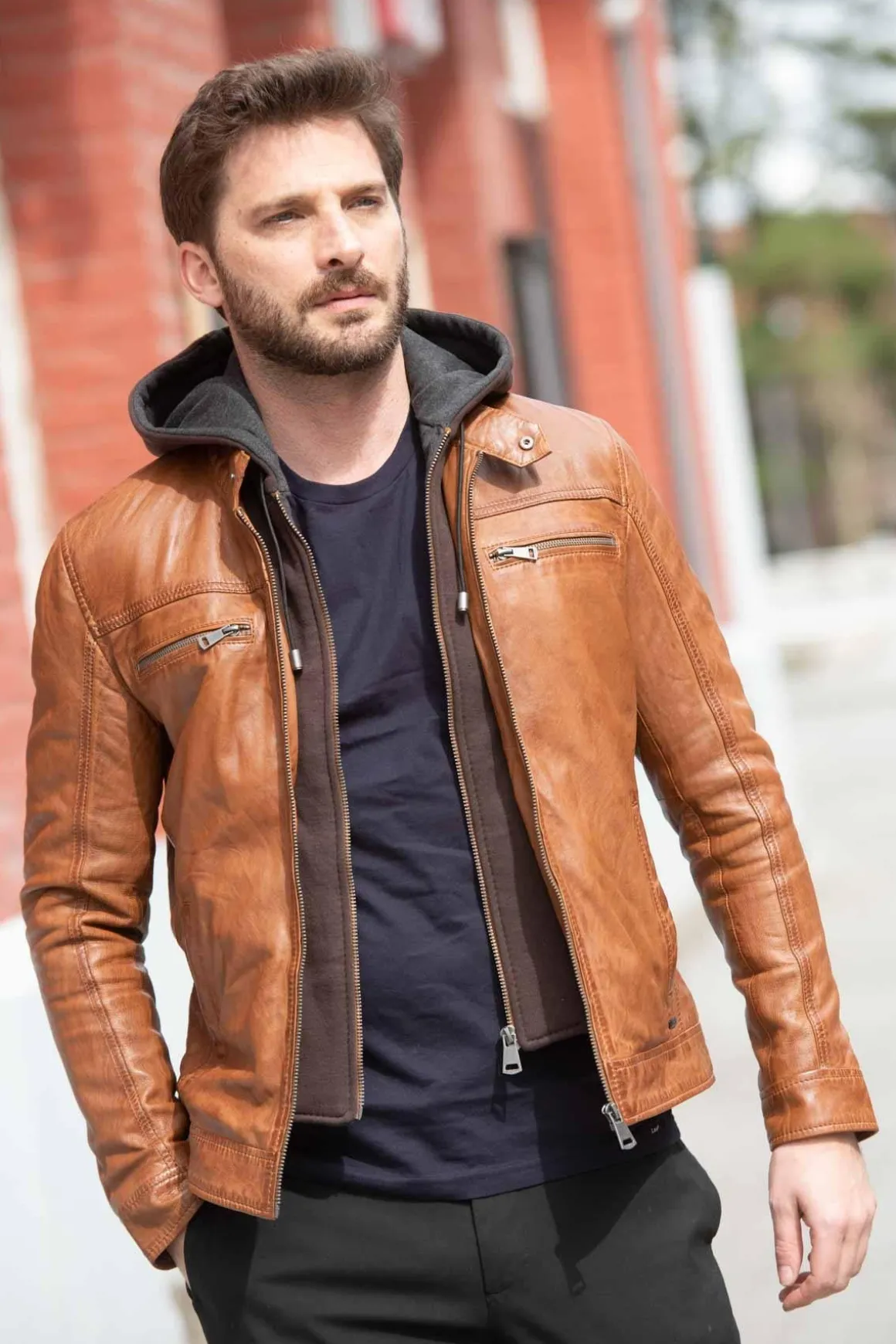 Blouson Homme Cityzen Philadelphia 3 Camel