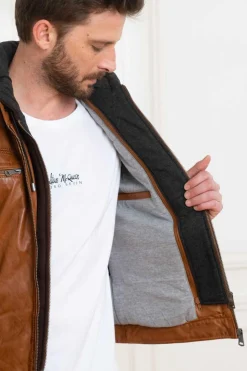 Blouson Homme Cityzen Philadelphia 3 Camel