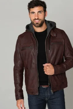 Blouson Homme Cityzen Philadelphia 3 Dark Brown
