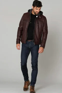 Blouson Homme Cityzen Philadelphia 3 Dark Brown