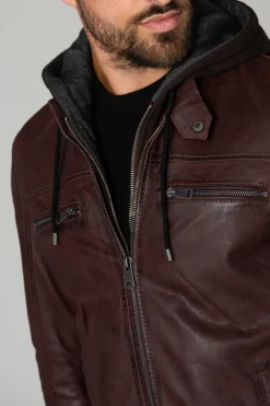 Blouson Homme Cityzen Philadelphia 3 Dark Brown