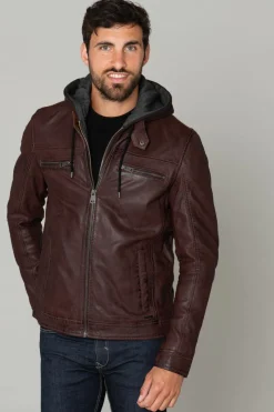 Blouson Homme Cityzen Philadelphia 3 Dark Brown