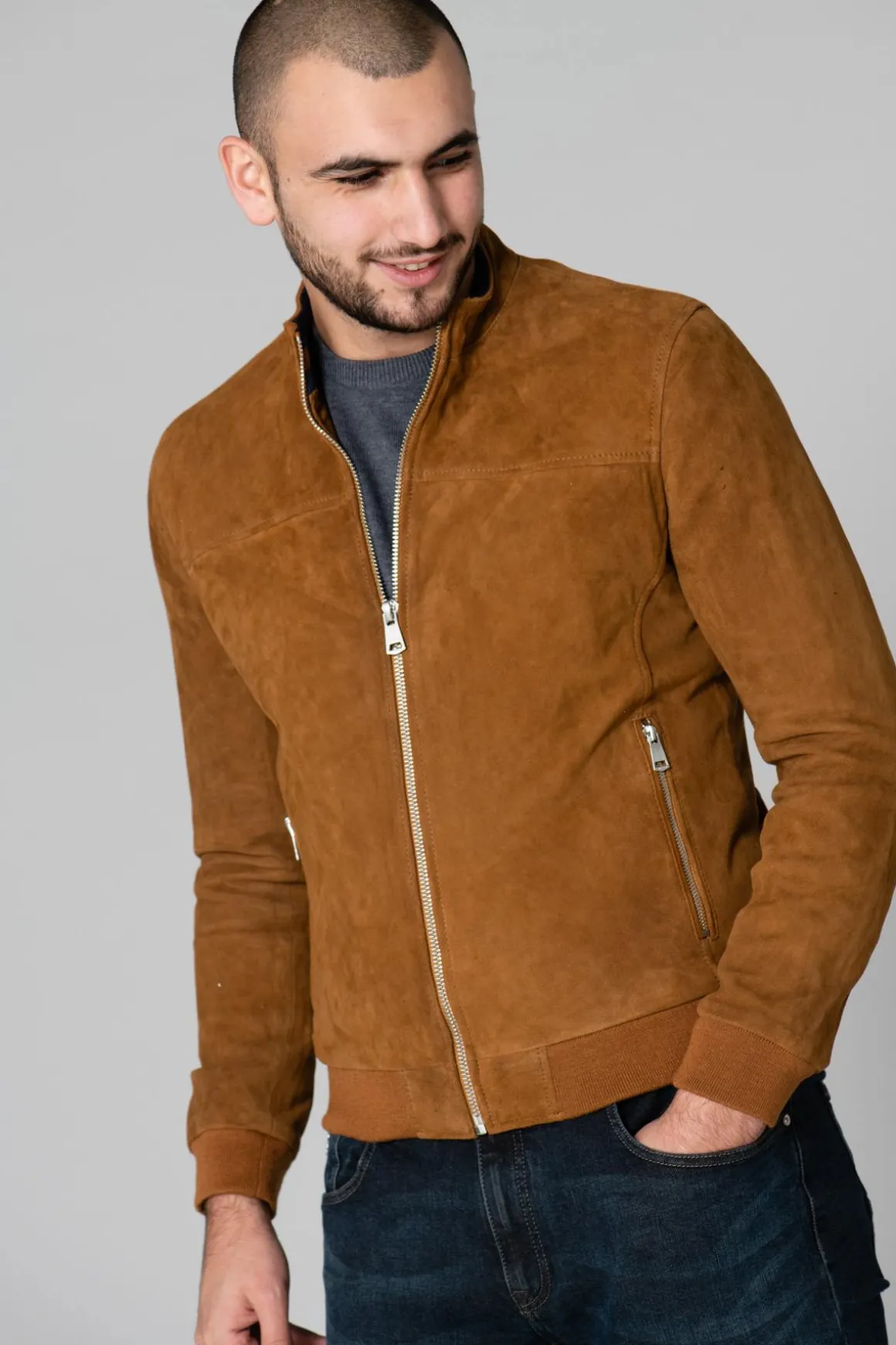 Blouson Homme Cityzen Tenerife Cognac Zz