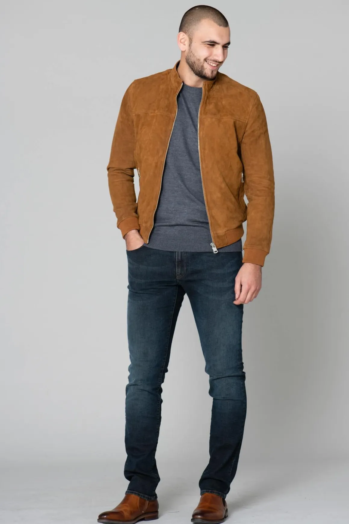 Blouson Homme Cityzen Tenerife Cognac Zz