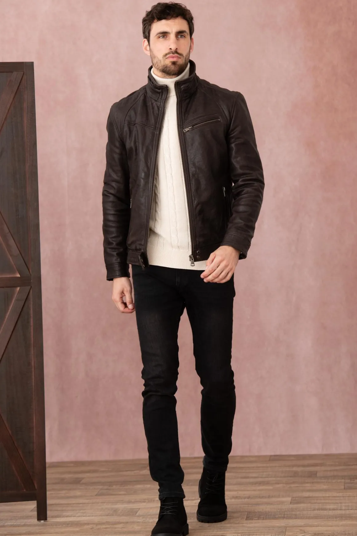 Blouson Homme Cityzen Wolf Earth Brown