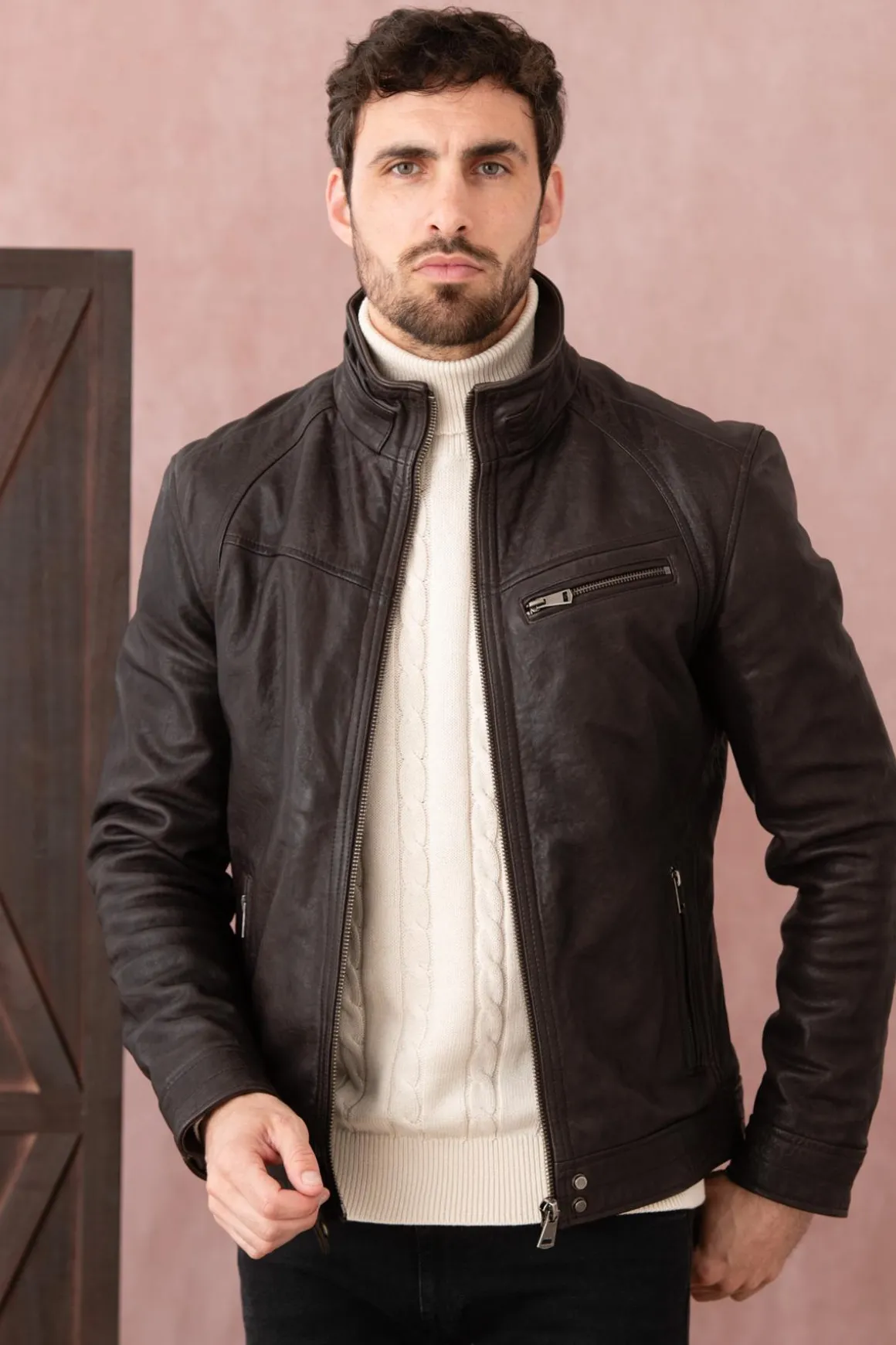 Blouson Homme Cityzen Wolf Earth Brown