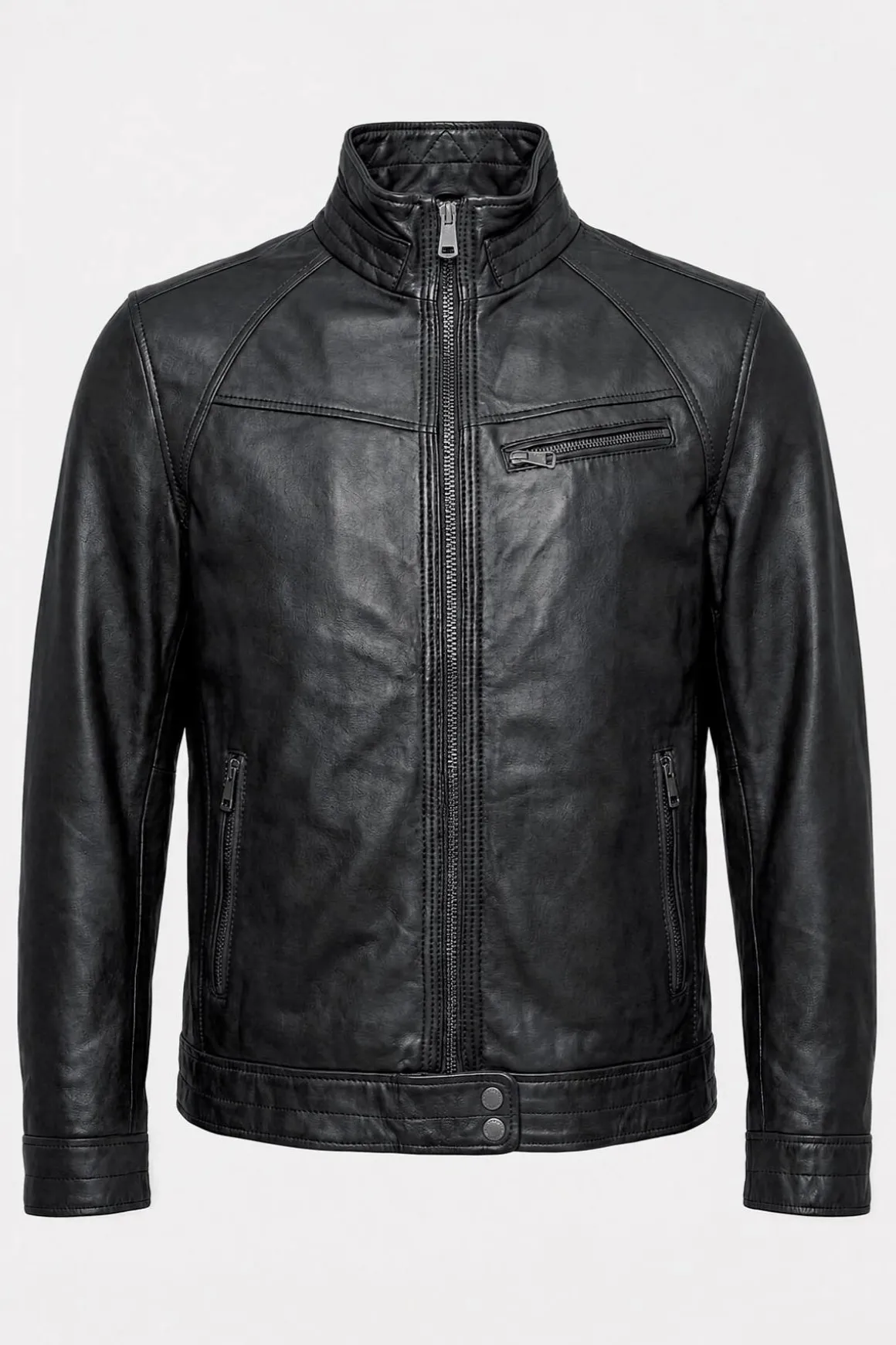 Blouson Homme Cityzen Wolf Sheep Black
