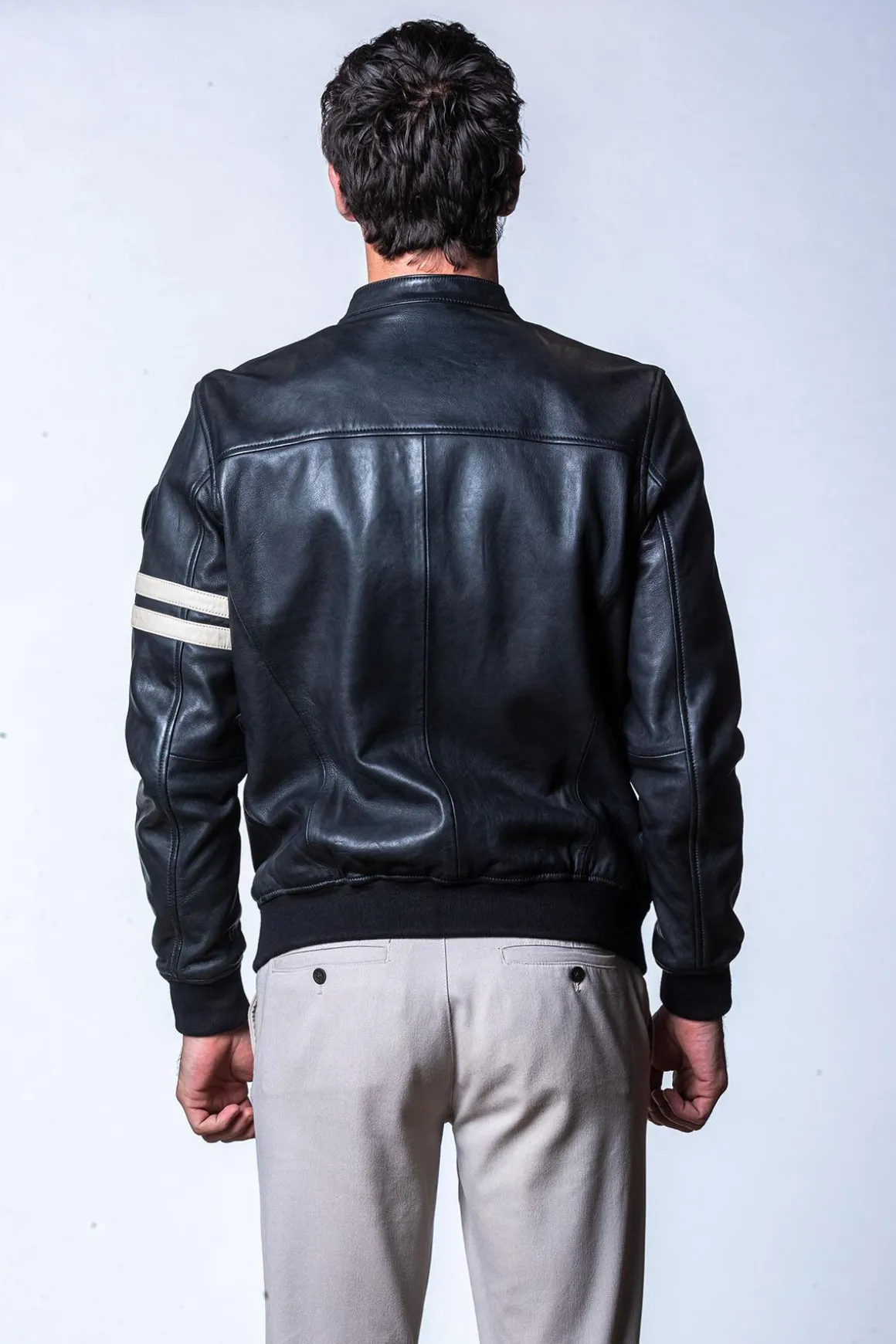Blouson Homme Classic Legend Motors Miles Clm Black