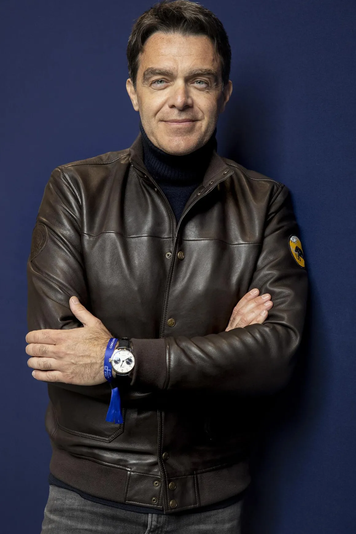Blouson Homme Classic Legend Motors Gregory Galiffi Marron